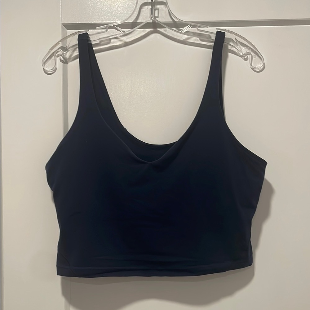 Black Sleeveless Crop Top